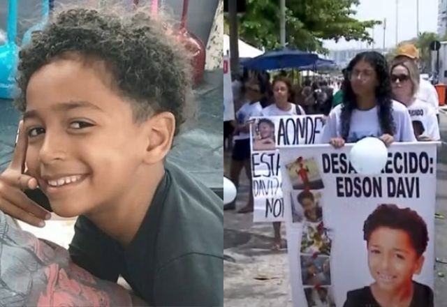 Desaparecimento de Édson Davi completa 1 mês com ato no Rio