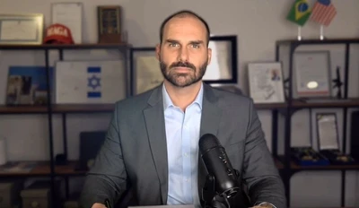 Primeira Turma do STF decide por unanimidade tornar Eduardo Bolsonaro réu por coação Primeira Turma do STF decide por unanimidade tornar Eduardo Bolsonaro réu por coação