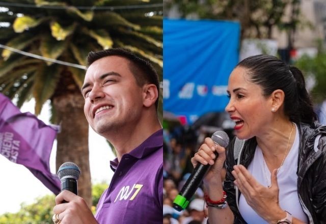 Imagem da noticia Boca de urna aponta reeleição de Daniel Noboa à presidência do Equador