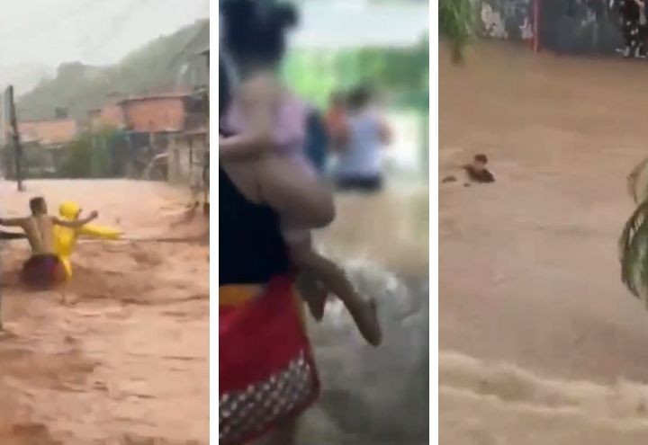 Imagem da noticia SP: Homem é arrastado por enxurrada e crianças são retiradas de creche às pressas