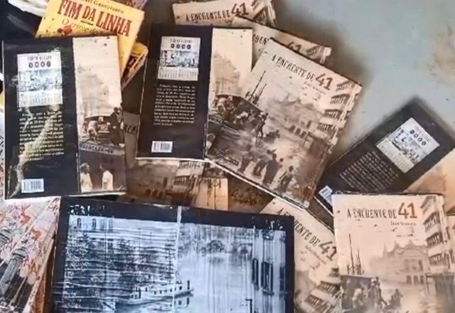 Imagem da noticia RS: Com enchentes, autor de livro perde exemplares da inundação de 1941