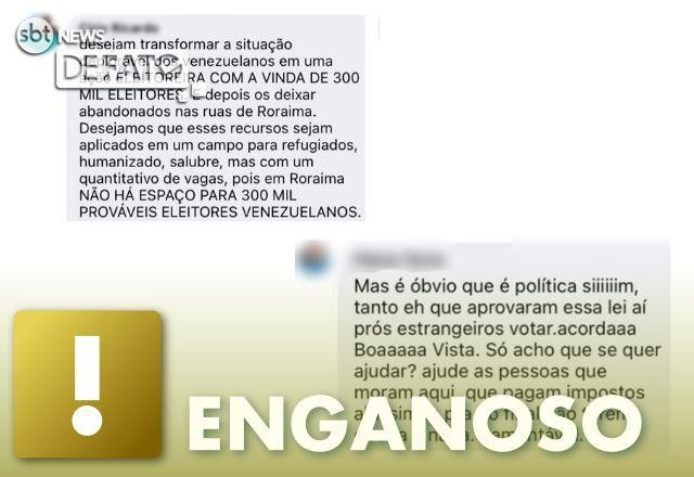 Imagem da noticia ENGANOSO: Imigrante só pode votar no Brasil após 15 anos de residência no país