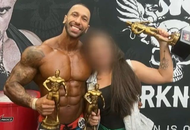 Imagem da noticia Fisiculturista alega queda, mas é preso suspeito de espancar mulher