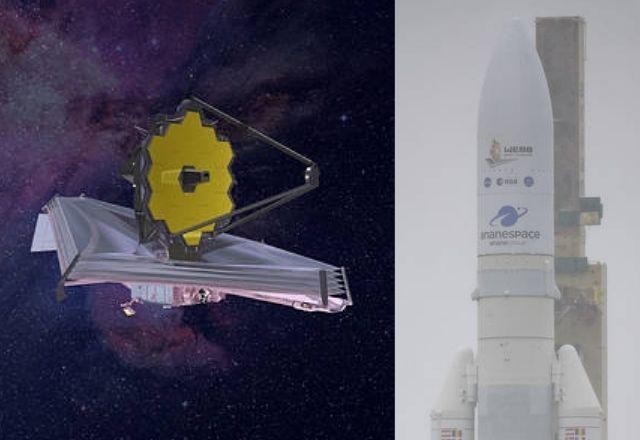 Imagem da noticia Nasa lança James Webb, o telescópio que vai substituir o Hubble