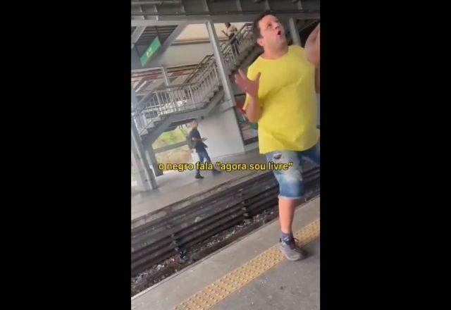 Imagem da noticia Estrangeiro é flagrado em ato de racismo no Rio: "negro de merd*"