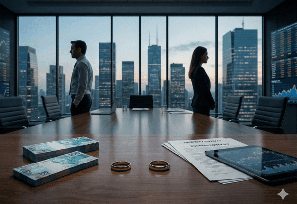 Imagem da notícia: Dinheiro e negócios são as principais causas de separações e divórcios no Brasil