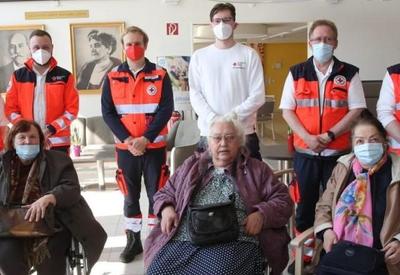 Sobreviventes do Holocausto fogem da Ucrânia em meio à invasão russa Sobreviventes do Holocausto fogem da Ucrânia em meio à invasão russa