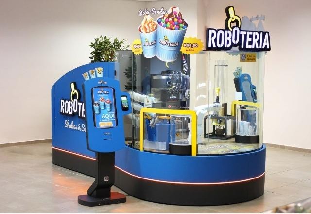 Imagem da noticia Empresa brasileira aposta em quiosque de sorvete operado por robô