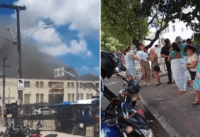 Imagem da noticia Incêndio atinge hospital no centro de Fortaleza e bebês em incubadoras são resgatados