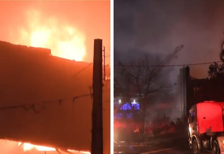 Imagem da noticia Incêndio atinge empresa de óleo para carros em Guarulhos (SP)