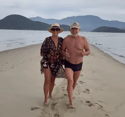 Lula usa encontro das águas na Marambaia (RJ) para pedir fim do preconceito entre direita e esquerda Lula usa encontro das águas na Marambaia (RJ) para pedir fim do preconceito entre direita e esquerda