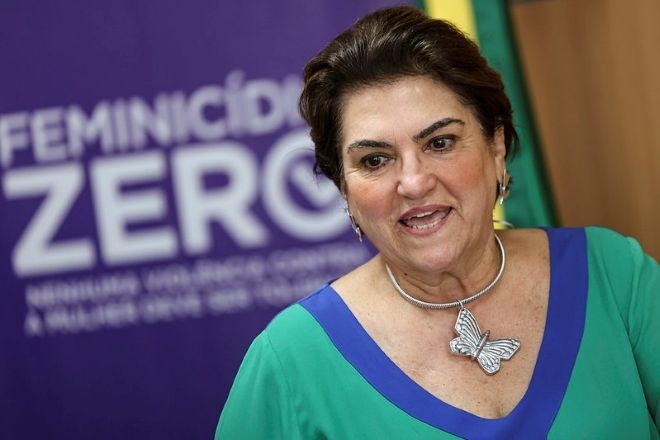 Imagem da noticia Ministra das Mulheres lança painel sobre violência e diz que "vítimas ainda têm vergonha de denunciar"