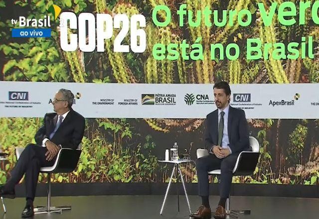 Imagem da noticia COP26: Brasil anuncia redução de 50% emissões de gases de efeito estufa até 2030
