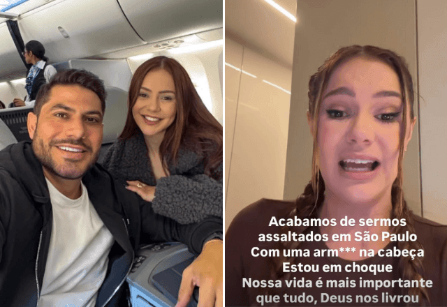 Imagem da noticia Influenciadores Mirela Janis e Yugnir Ângelo são assaltados na Faria Lima (SP)