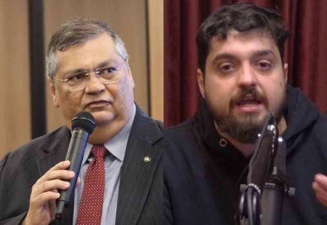 Imagem da noticia Justiça aceita queixa-crime de Dino contra Monark por difamação e injúria