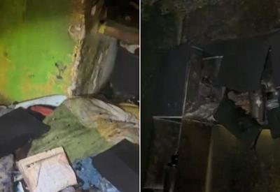 Criança morre após ser deixada sozinha em casa durante incêndio em Taboão da Serra (SP) Criança morre após ser deixada sozinha em casa durante incêndio em Taboão da Serra (SP)