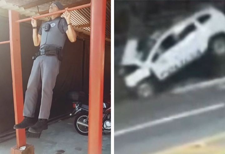 Imagem da noticia PM morre após cair de telhado e colegas sofrem acidente depois de socorro