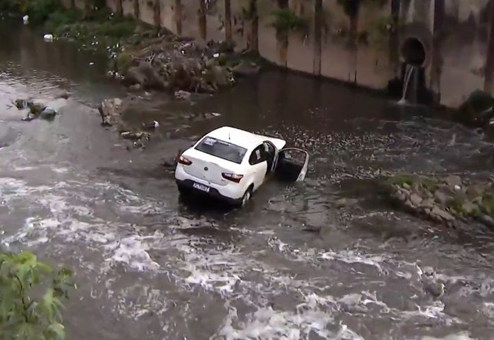 Imagem da noticia Motorista morre após cair no rio Tamanduateí, em Santo André (SP)