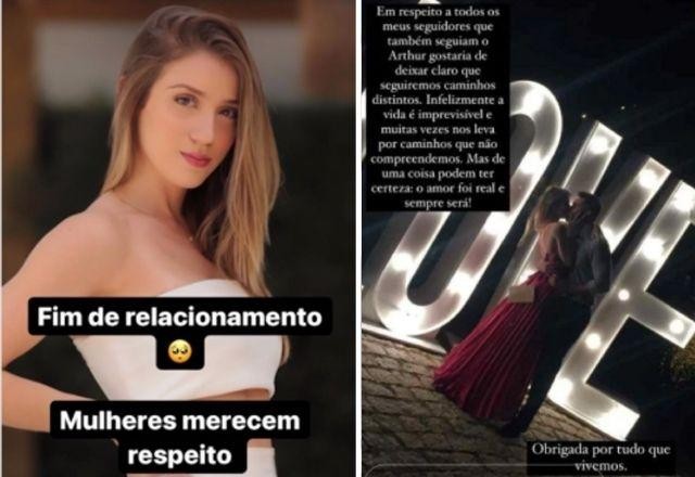 Imagem da noticia Após fala sexista, namorada de Arthur do Val rompe relacionamento