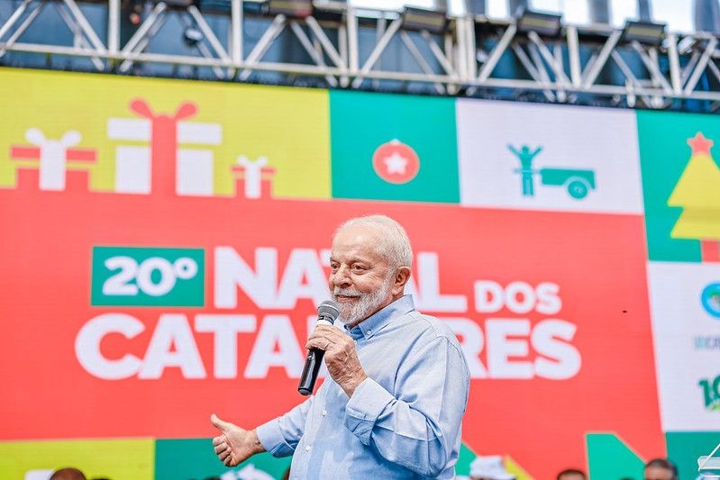 Em Brasília, Lula fará pronunciamento de Natal em defesa da União