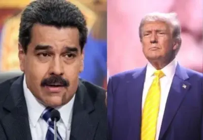 Trump diz que EUA vão ampliar operações por terra contra narcotráfico venezuelano "em breve" Trump diz que EUA vão ampliar operações por terra contra narcotráfico venezuelano "em breve"