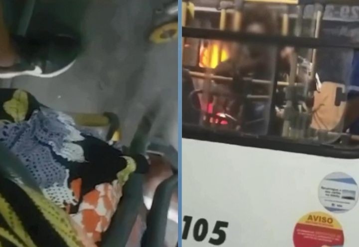 RJ: Passageira obesa fica presa por duas horas em catraca de ônibus