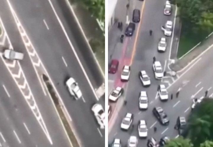 Imagem da noticia VÍDEO: Perseguição cinematográfica termina com prisão de suspeitos na zona norte de SP