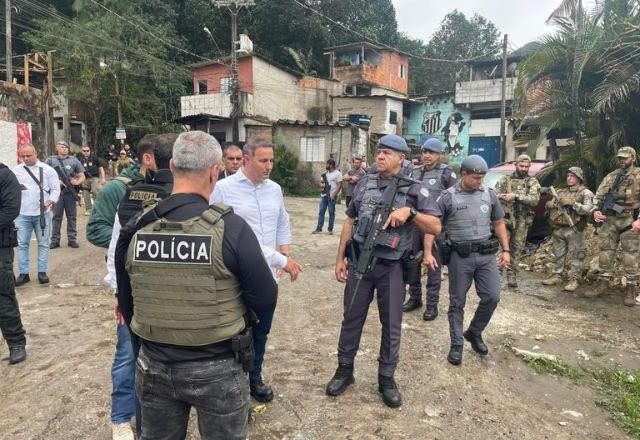 Imagem da noticia Operação para prender suspeito de matar soldado da Rota gera pânico no Guarujá