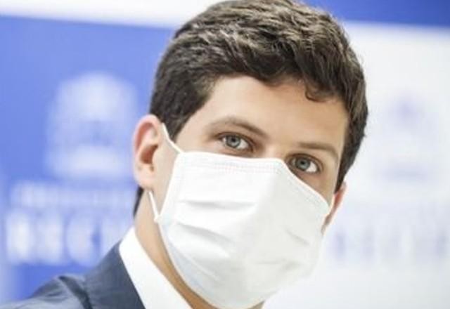 Imagem da noticia João Campos testou positivo para covid pela segunda vez