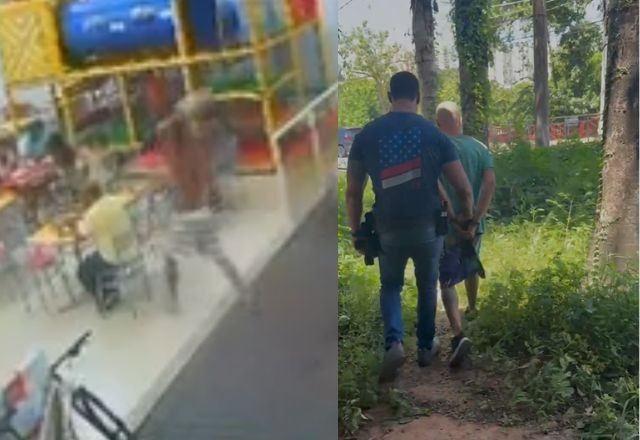 Imagem da noticia Vídeo: Homem ataca cliente de lanchonete com bloco de concreto em Piracicaba (SP)