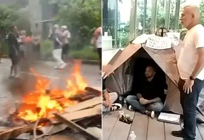 Protestos contra falta de luz em SP mobilizam moradores e prefeito de Embu das Artes Protestos contra falta de luz em SP mobilizam moradores e prefeito de Embu das Artes