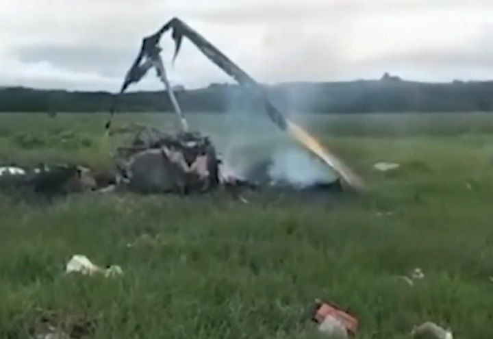 Imagem da noticia Helicóptero cai em Cruzília (MG) e deixa três mortos