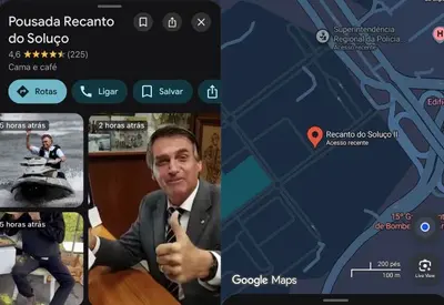 "Recanto do Soluço": local da prisão de Bolsonaro é renomeado no Google e viraliza nas redes sociais "Recanto do Soluço": local da prisão de Bolsonaro é renomeado no Google e viraliza nas redes sociais