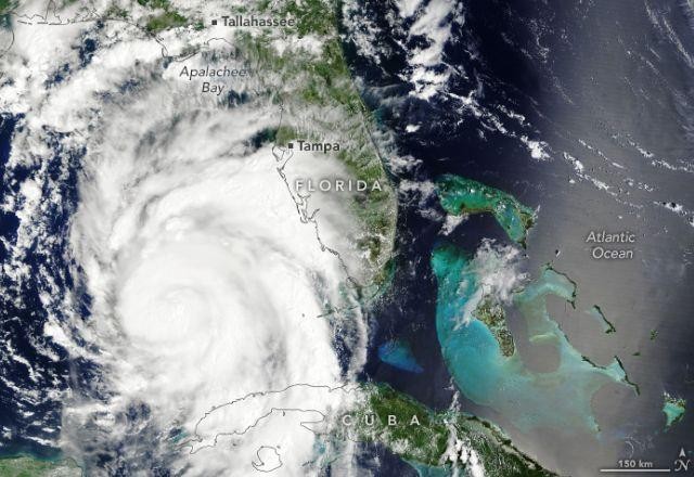 Imagem da noticia Furacão Idalia causa duas mortes na Flórida, EUA