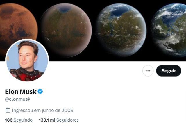 Imagem da noticia Após 1 ano no Twitter, Musk se torna a pessoa mais seguida do mundo