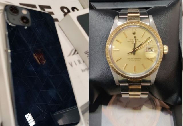 Imagem da noticia Leilão da Receita: iPhone, relógio de grife e até diamantes estão na lista da última edição de 2024