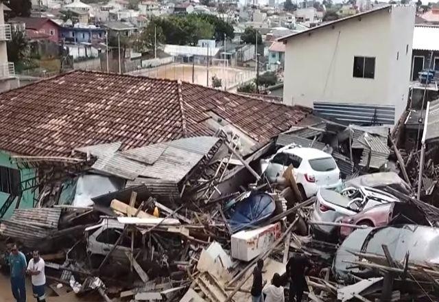 Imagem da noticia Rompimento de reservatório atinge 168 famílias em Florianópolis
