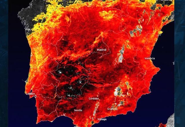 Imagem da noticia Onda de calor: Termômetros passam dos 40°C no sul da Europa