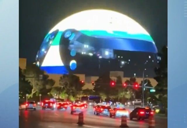 Imagem da noticia VÍDEO: “Esfera” gigante de Las Vegas homenageia Ayrton Senna
