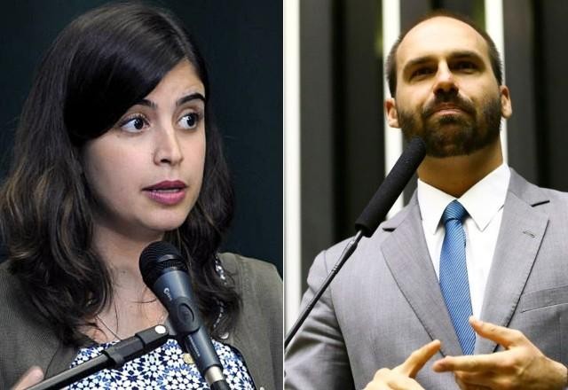 Imagem da noticia Toffoli arquiva notícia-crime de Tabata Amaral contra Eduardo Bolsonaro