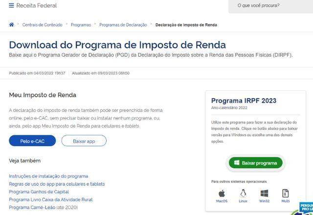 Imagem da noticia Saiba como baixar e instalar o programa do Imposto de Renda 2023