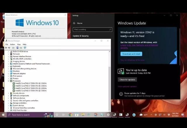 Imagem da noticia Microsoft lança 'sem querer' nova versão do Windows 11 para PCs sem suporte