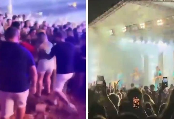 Imagem da noticia Tiroteio encerra show do grupo Menos é Mais em Foz do Iguaçu (PR)