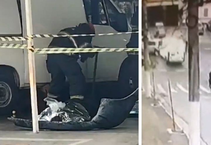 Imagem da noticia Um morre e 9 ficam feridos após van desgovernada invadir supermercado