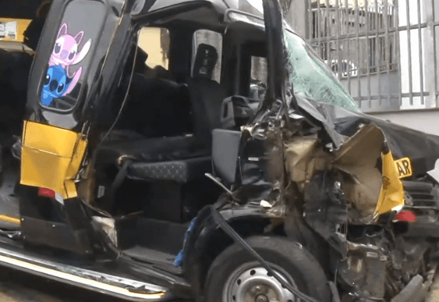 Imagem da noticia Acidente com van escolar deixa 5 feridos em SP; jovem de 16 anos ficou presa nas ferragens