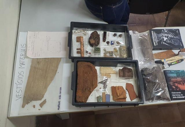 Imagem da noticia Pesquisadores encontram mais de 300 objetos durante escavações no DOI-Codi em SP