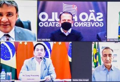 Butantan aguarda chegada de insumos para retomar envase da CoronaVac Butantan aguarda chegada de insumos para retomar envase da CoronaVac