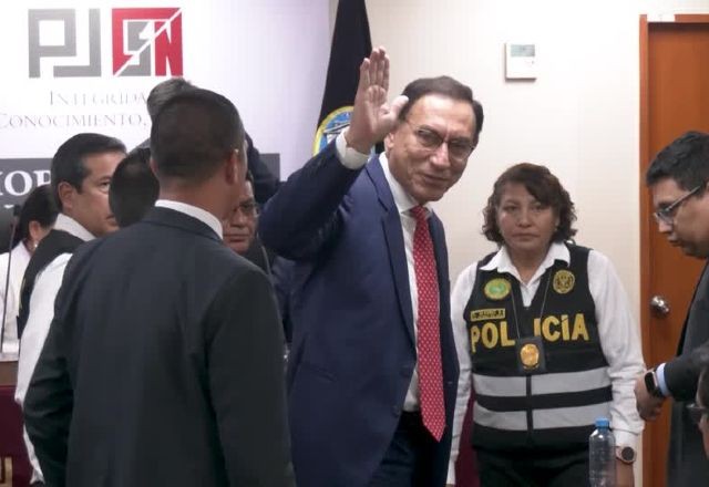 Imagem da noticia Ex-presidente do Peru Martín Vizcarra é condenado a 14 anos de prisão por corrupção