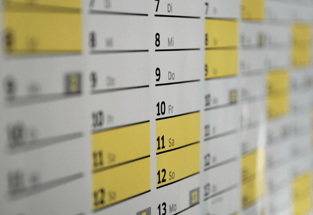 Feriados | Reprodução Pixabay