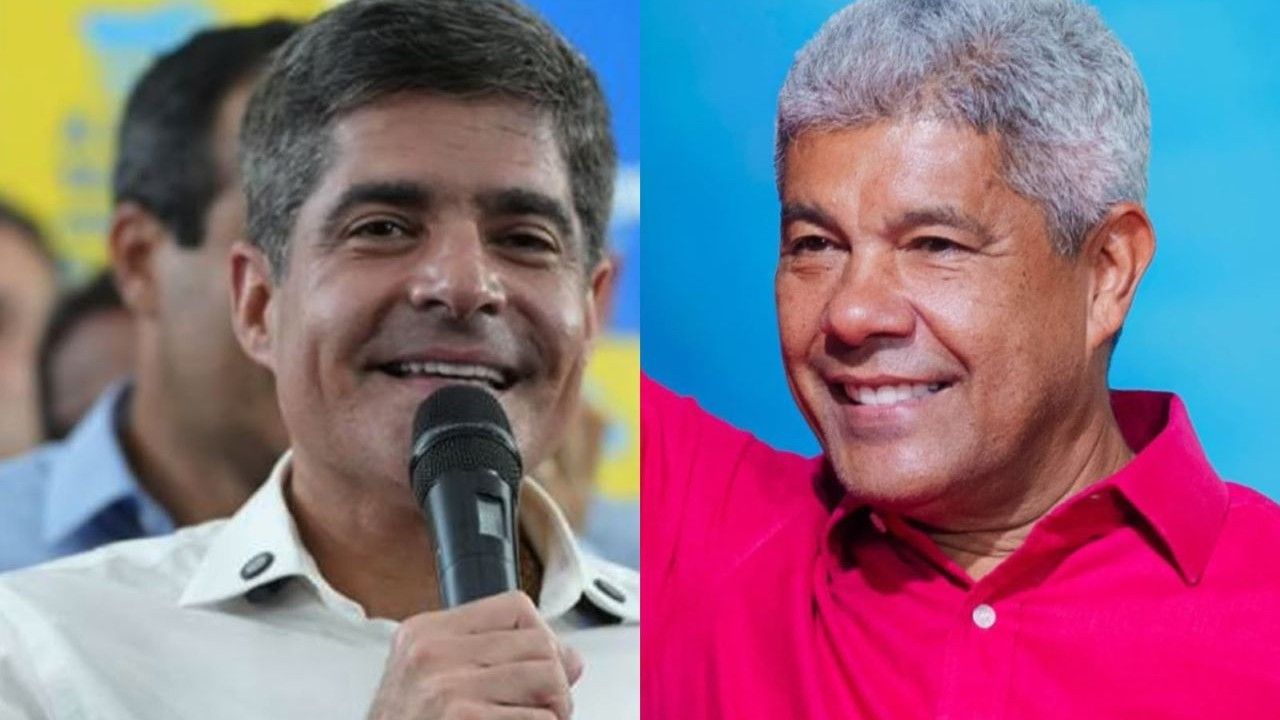 ACM Neto (União Brasil) e Jerônimo Rodrigues (PT) | Reprodução/Instagram